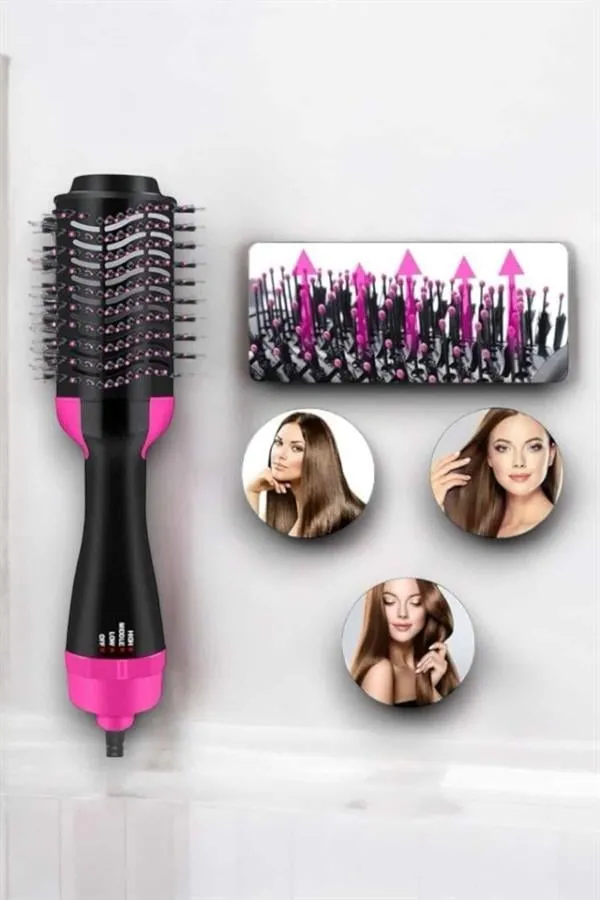 Fön Tarak Elektriklenmeyi Önleyen ve Parlaklık Veren Saç Şekillendirici