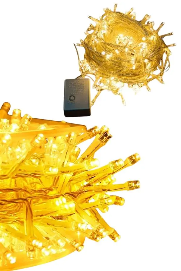 10 Metre Günışığı Led Işık Fişli Dekoratif Ortam Aydınlatması 3 Modlu Led Şerit Işık