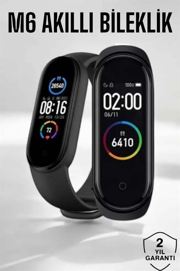 Akıllı Bileklik Su Geçirmez Bileklik, Uzun Pil Ömrü ve Hızlı Şarj Özelliği