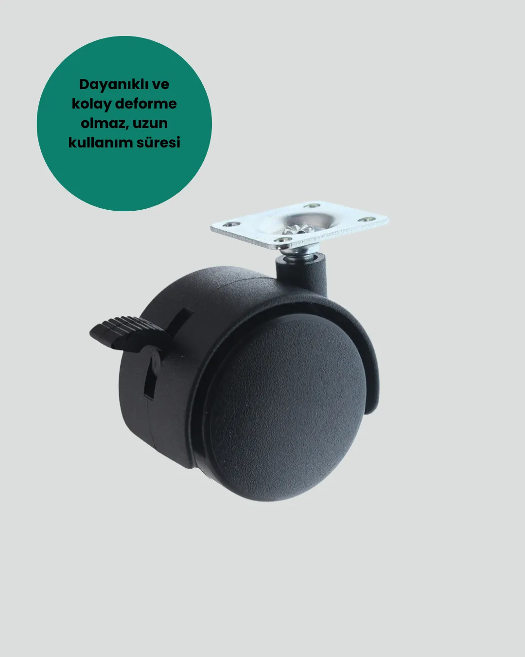 Sehpa ve Restoran Arabası İçin Kilitli Ayak 4’lü