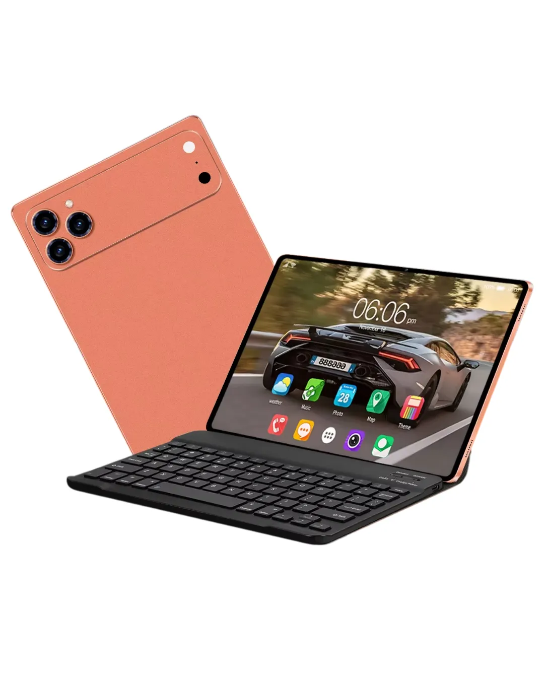 Dokunmatik Android Tablet Klavyeli Kalemli Kılıflı Set
