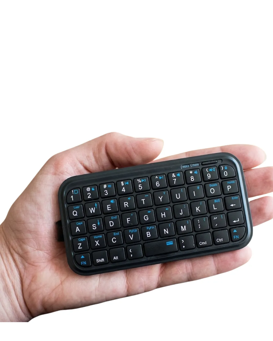 Mini Kablosuz Bluetooth Klavye USB Şarjlı Taşınabilir Klavye