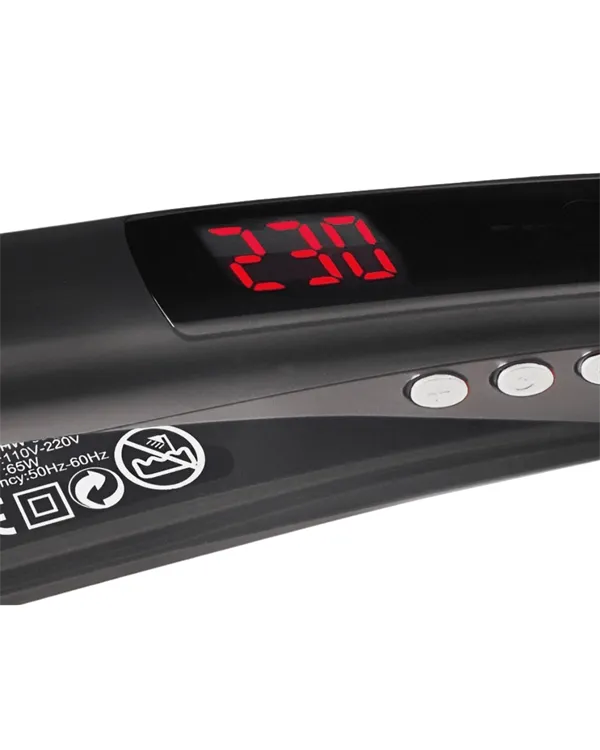 Isı Ayarlı Profesyonel Saç Düzleştirici – Titanyum Seramik Plaka