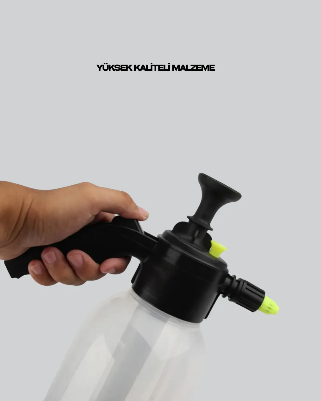 Köpük Püskürtücü 2 Litre Dayanıklı Manuel Basınçlı Yıkama Şişesi