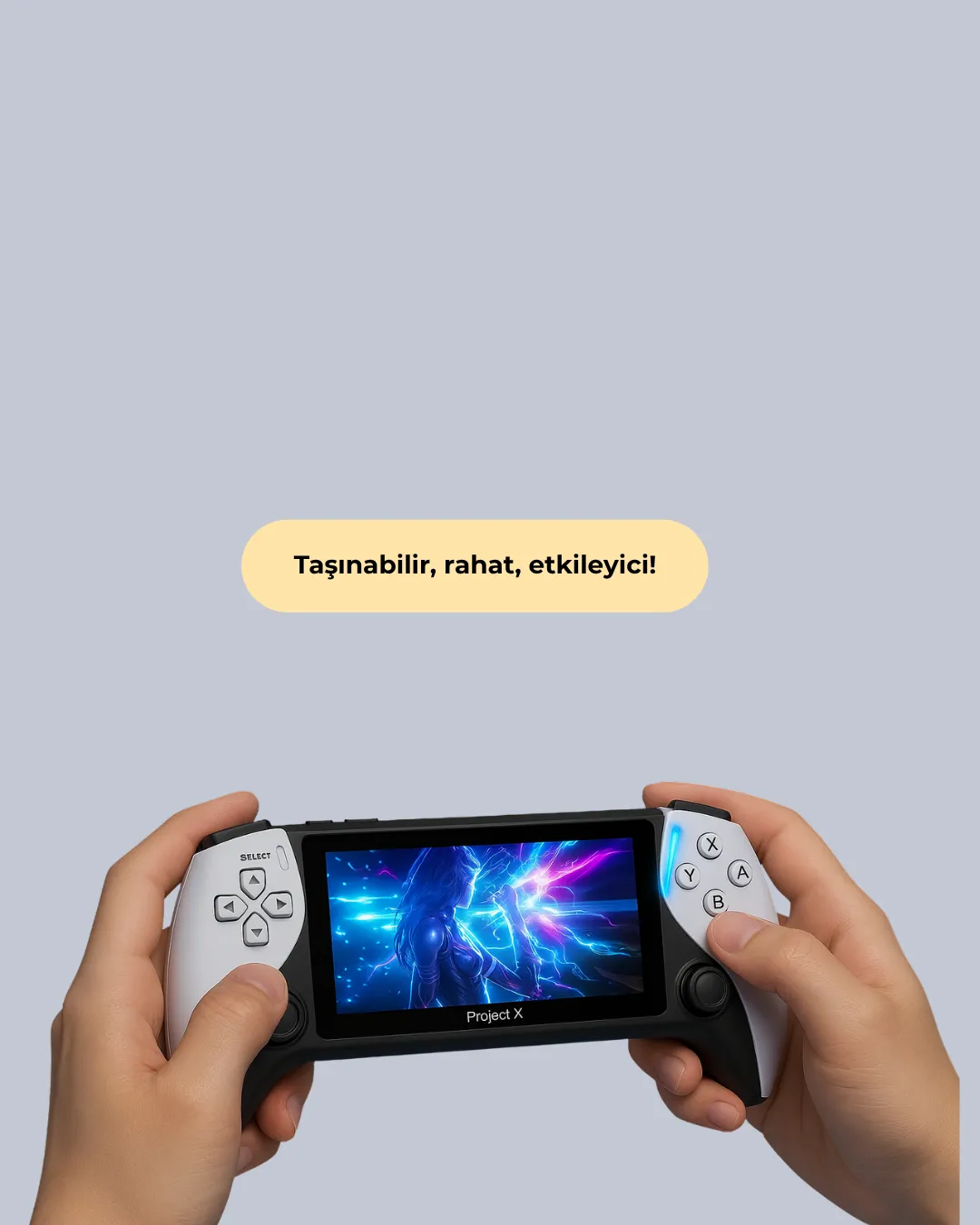 HDMI Çıkışlı Çok Fonksiyonlu Renkli Ekranlı El Konsolu