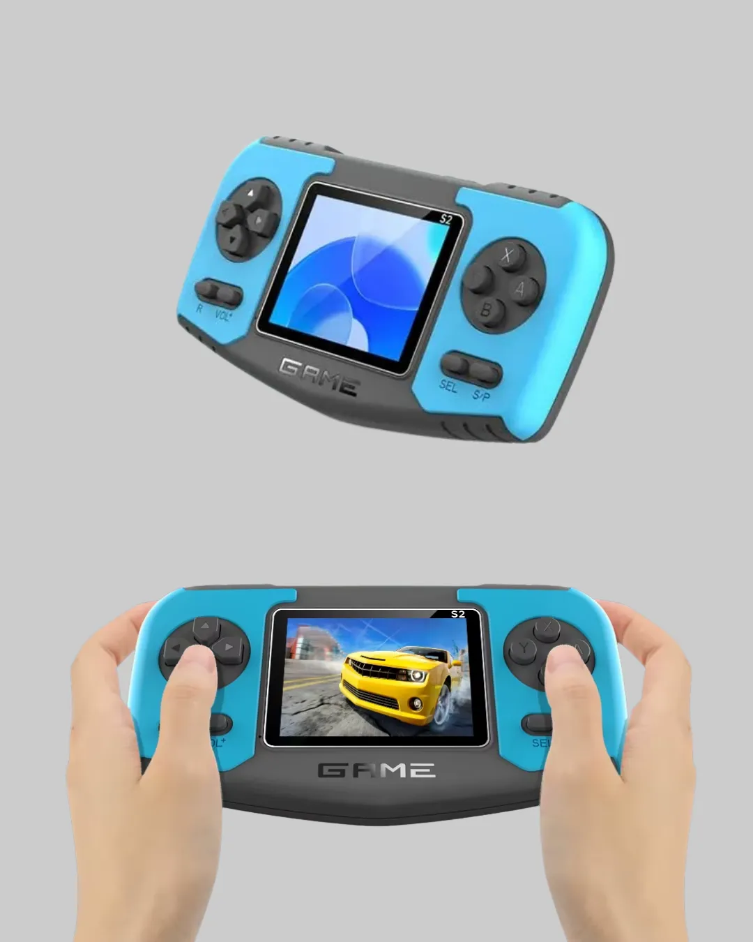 Taşınabilir Mini Video Oyun Konsolu Ergonomik Tasarım