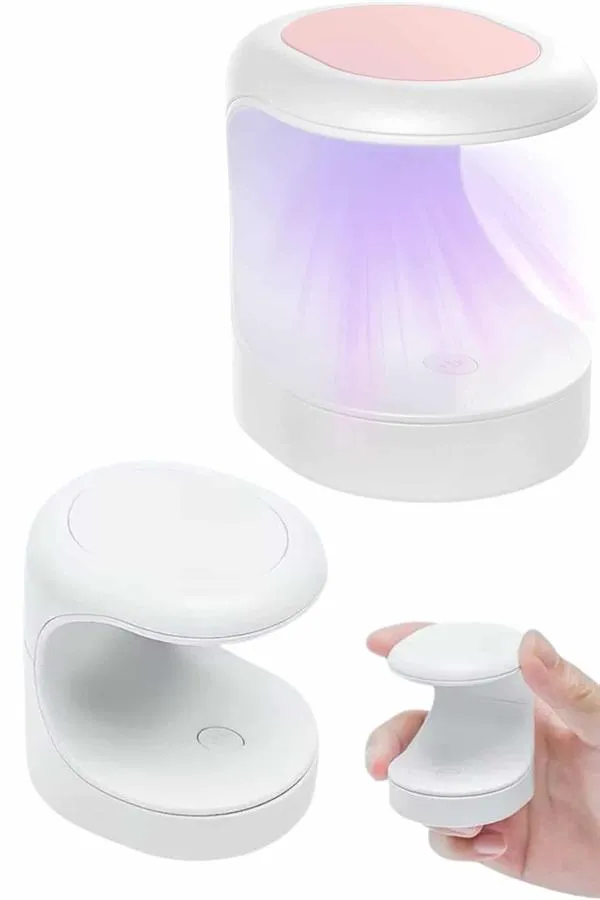 Kalıcı Oje Kurutucu Mini UV Işınlı Taşınabilir Hızlı ve Pratik Oje Kurutucu