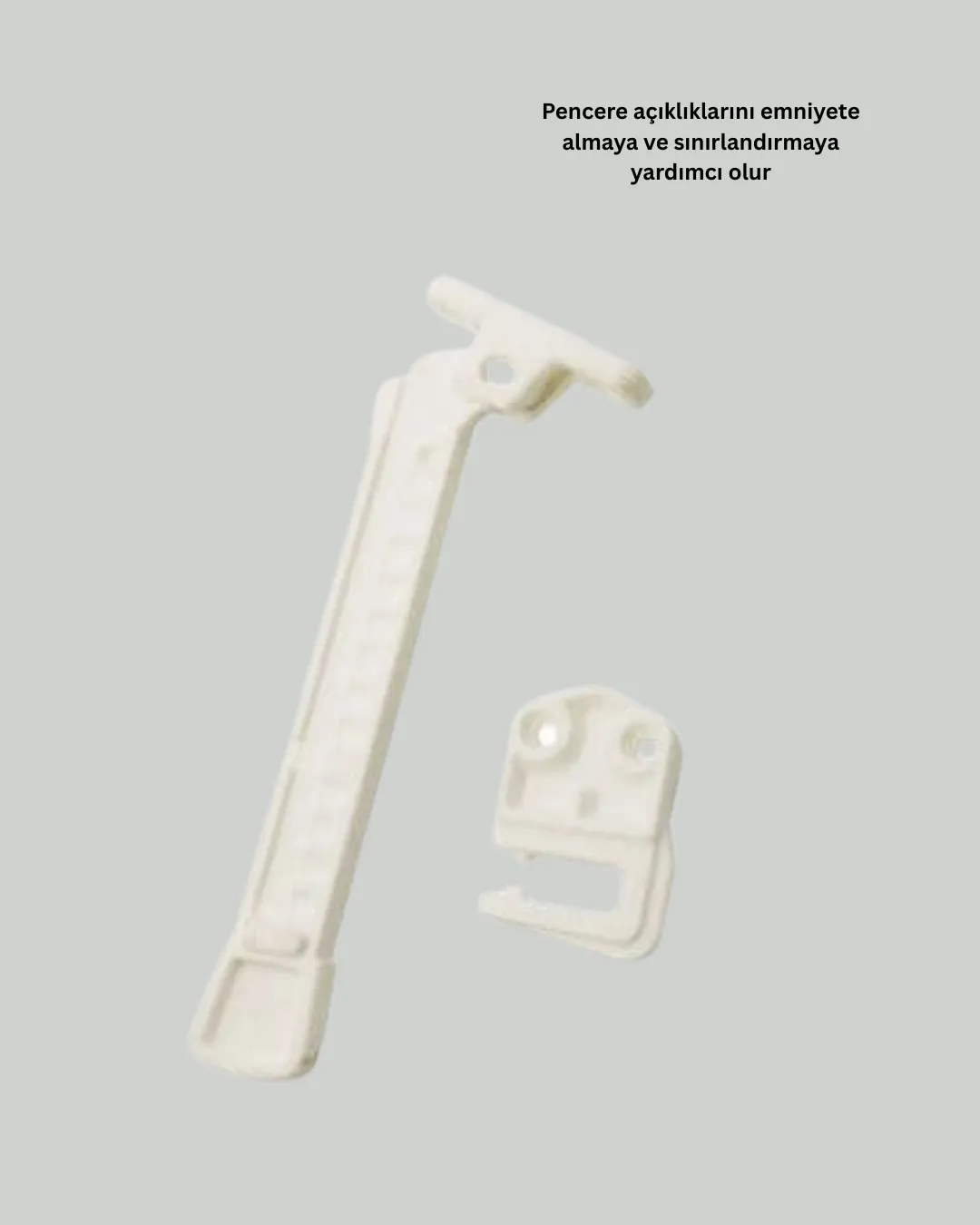 Çocuk Güvenliği İçin Cam Pencere Kilidi 3 Adet