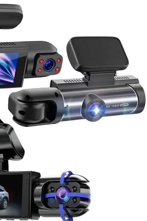 Araç İçi Full Hd Kamera Ön ve Arka Kameralı Ekranlı Araç Kamerası