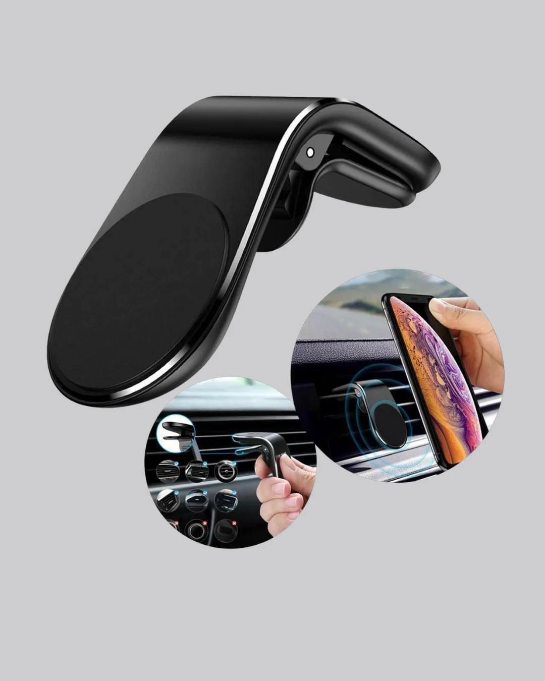 Mini Manyetikli Araç Telefon Tutucu