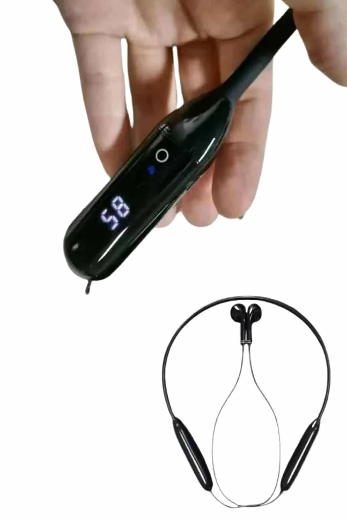 100Saat Uyumlu Bluetooth Kulaklık Kablolu ANC Özellikli Kulaklık