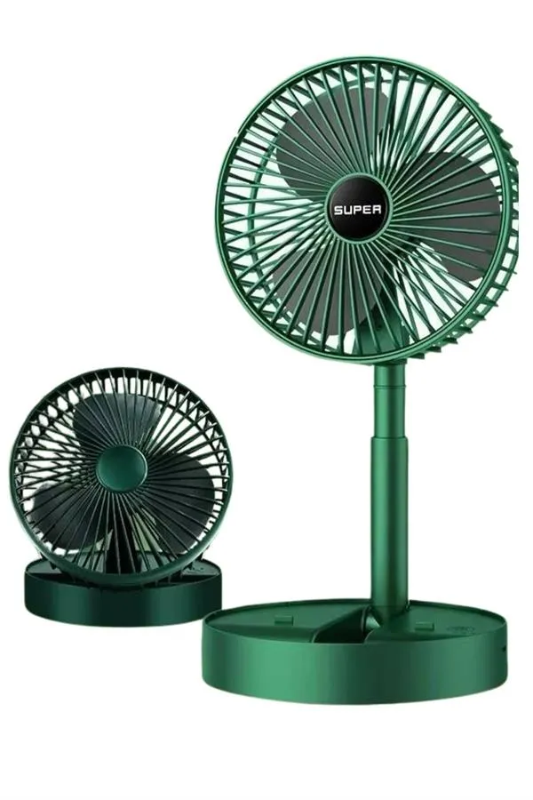 Katlanabilir Usb Şarjlı Masaüstü Soğutucu Mini Fan Telefon Tutucu