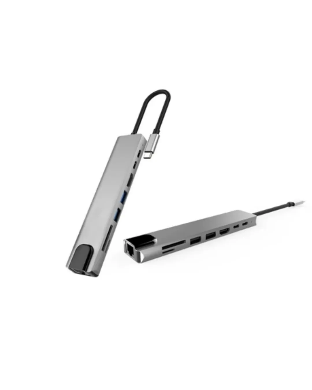 Çok Fonksiyonlu Type C Hub USB HDMI Ethernet Kart Okuyucu