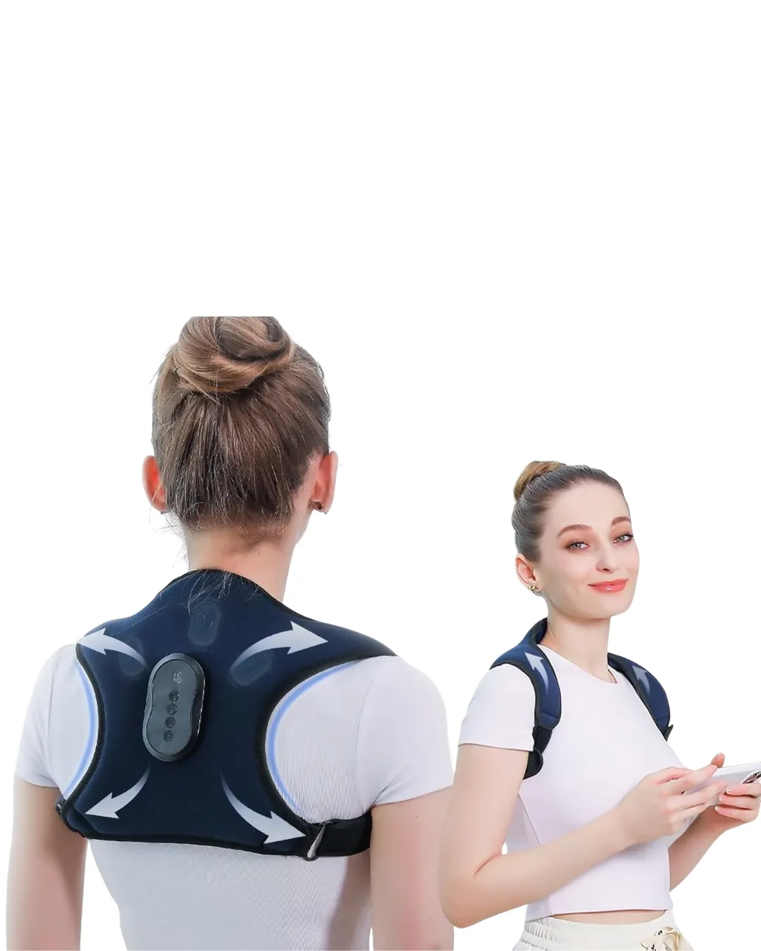 Postür Düzeltici Masaj Kemeri Titreşim Isıtma ve Destek Sistemi