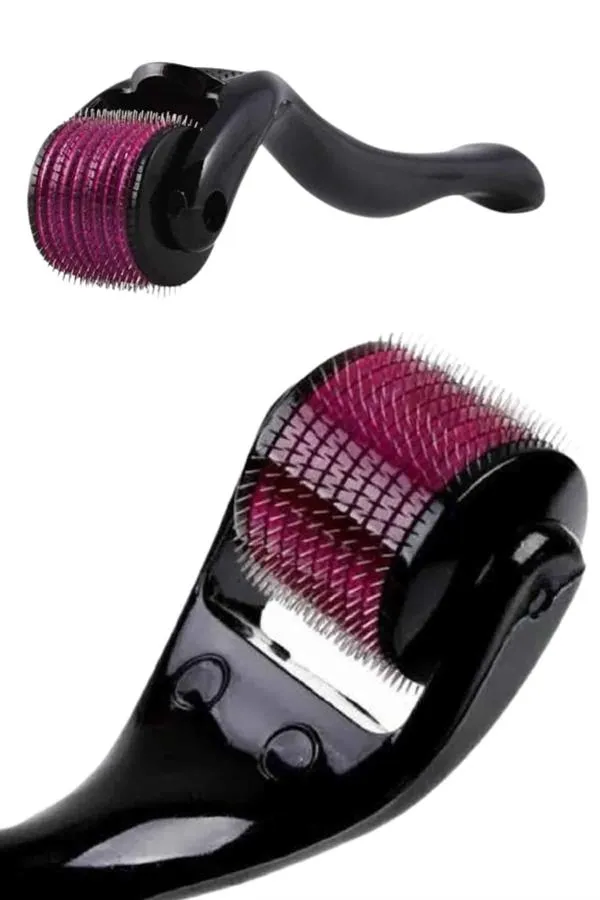 Derma Roller Titanyum Uçlu 540 İğneli 1 Mm Saç Sakal Çıkarma Ve Cilt Bakım Masaj Aleti