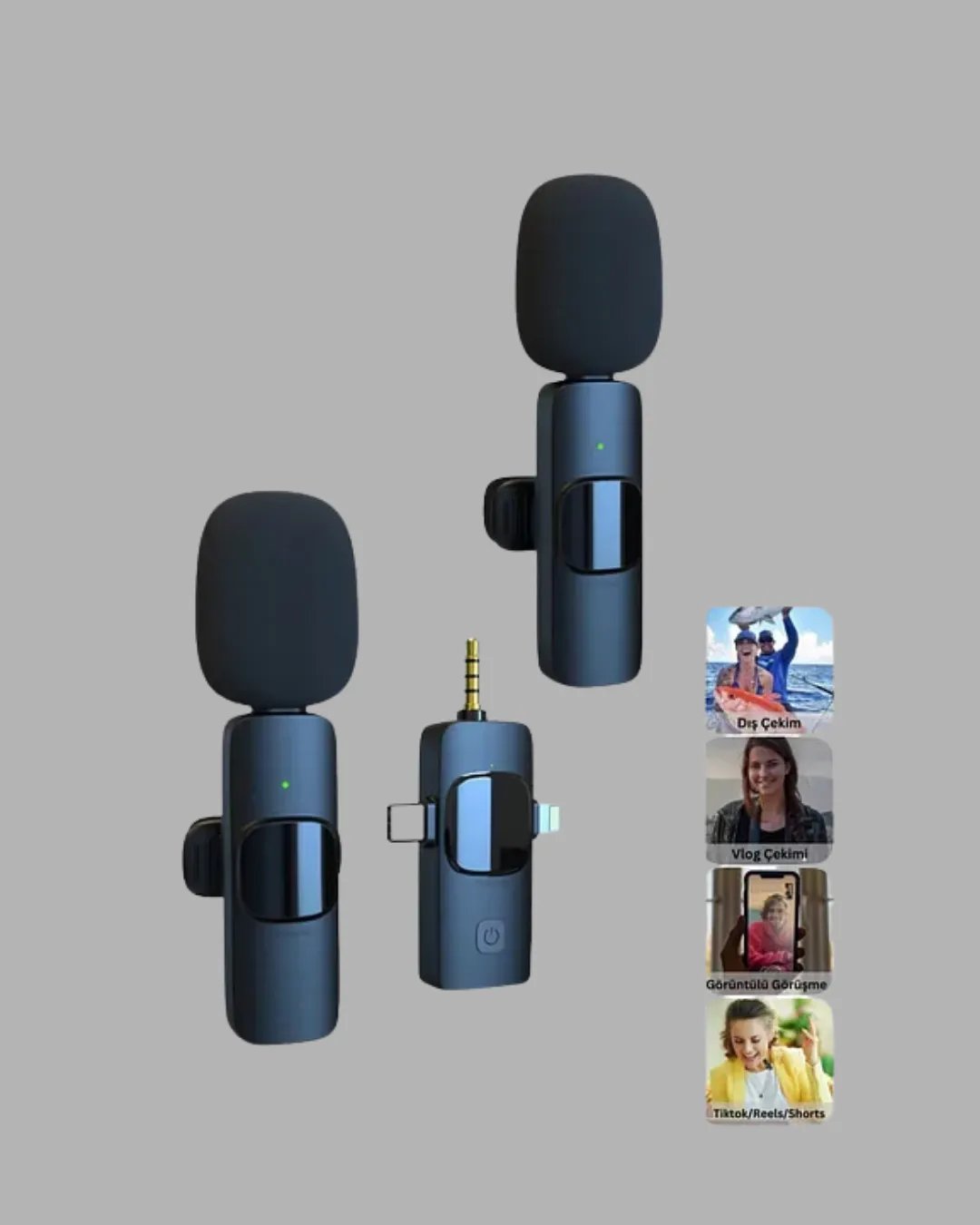 Mobil Uyumlu Mikrofon - Dış Mekân İçin İdeal