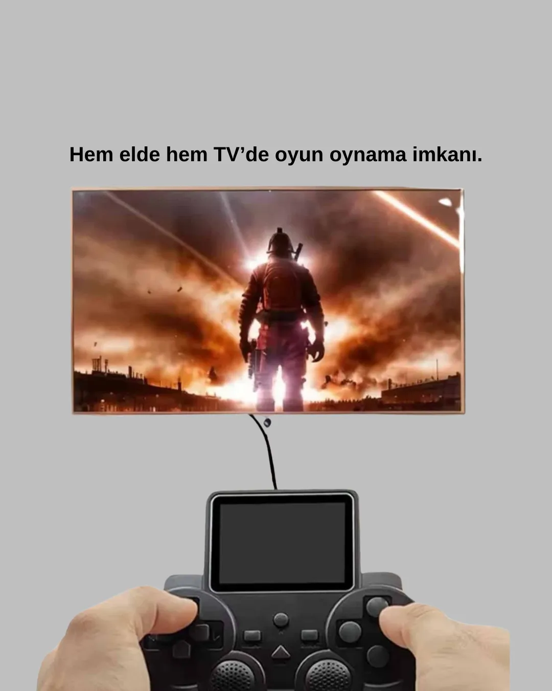 HDMI Destekli S10 Gamepad 520 Oyunlu TV’ye Bağlanabilir Atari 2025 Model