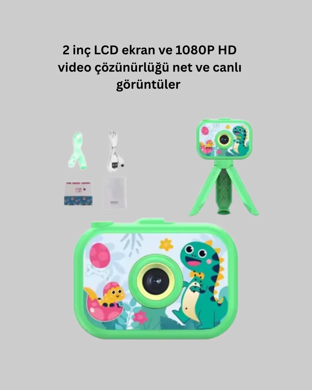 Çok Fonksiyonlu Kamera – HD Video Kayıtlı