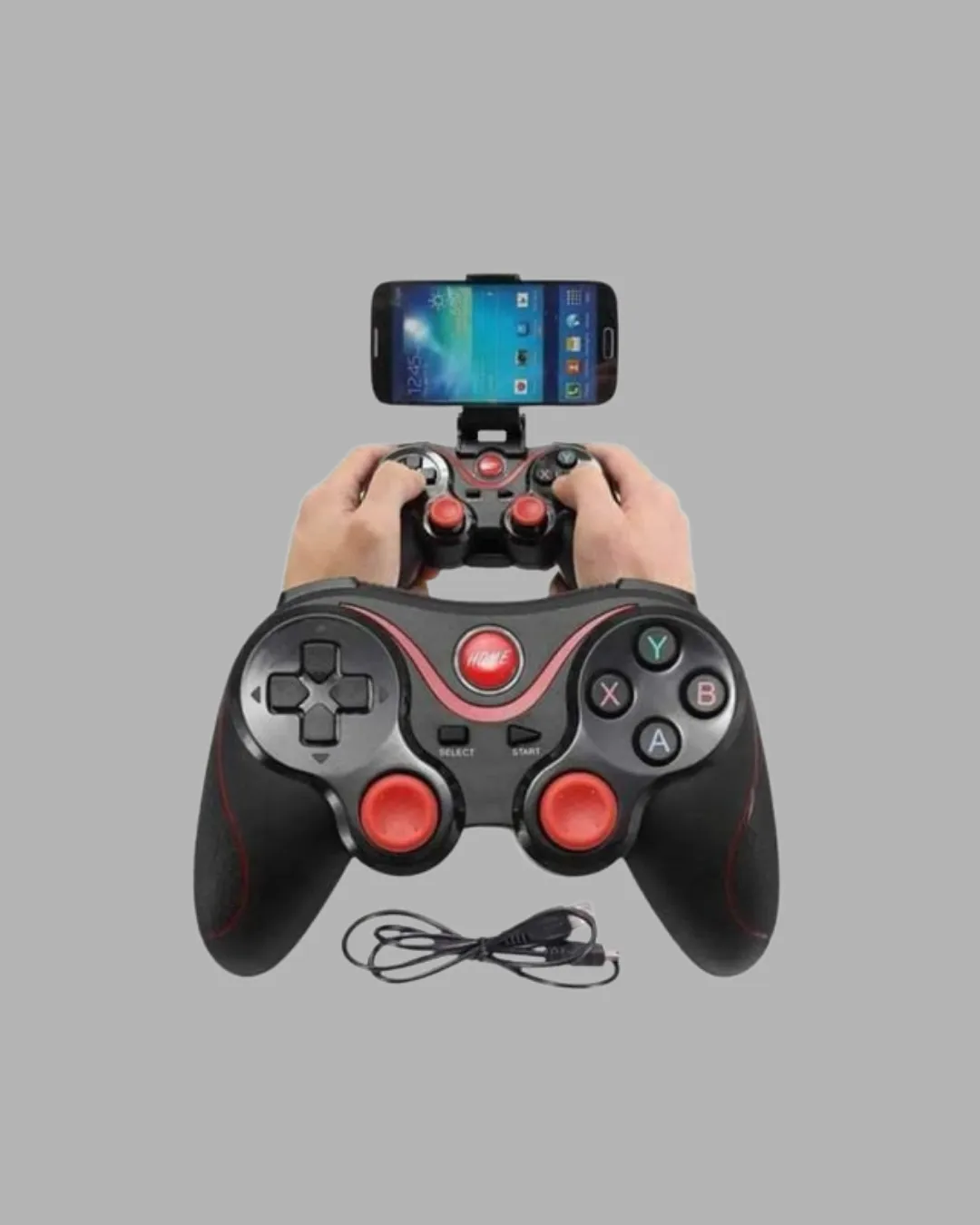 Bluetooth Kablosuz Gamepad TV PC Telefon Uyumluluğu Kolay Bağlantılı