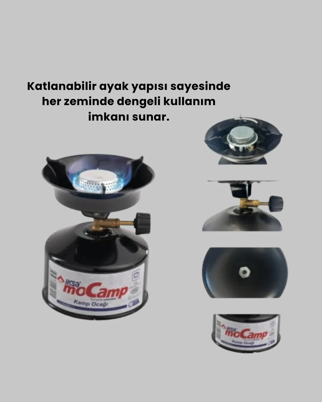 Doğa, Piknik ve Acil Durum İçin Kamp Ocağı Seti