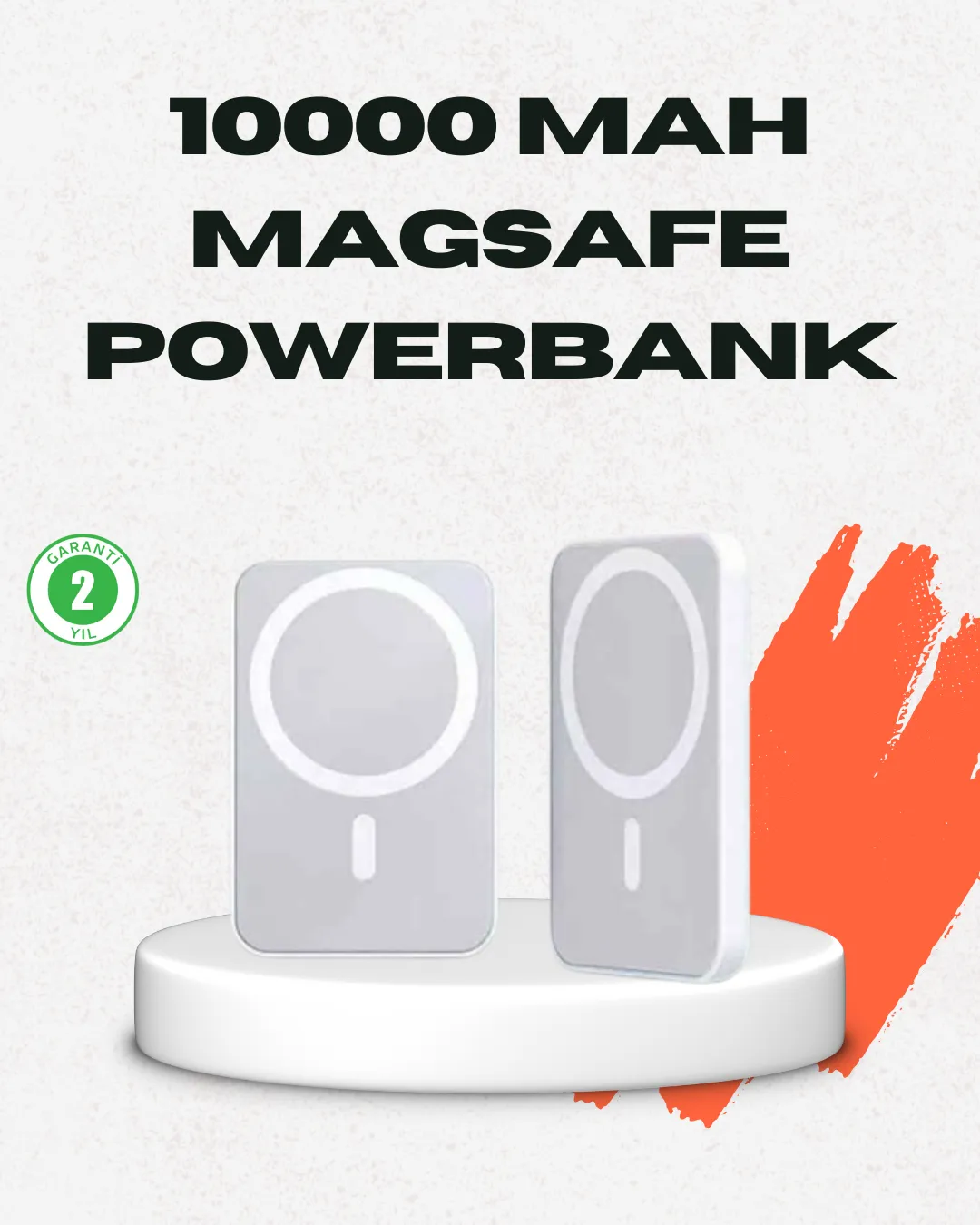 MagSafe Uyumlu 10000 mAh Powerbank