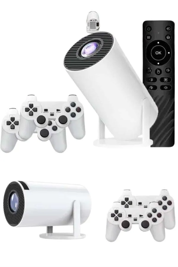 Full HD 8 GB Ayaklı Çift Kollu 4K Video Oyun Konsolu Taşınabilir