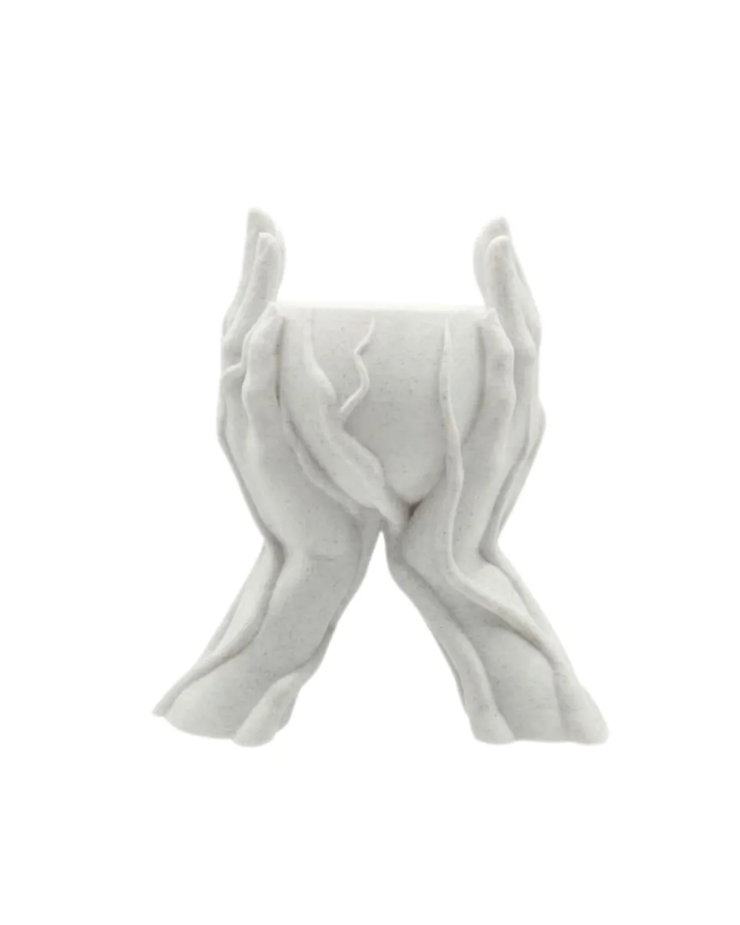 Dekoratif 3D El Tasarımlı Vazo Saksı Modern Ev Dekorasyon Aksesuarı