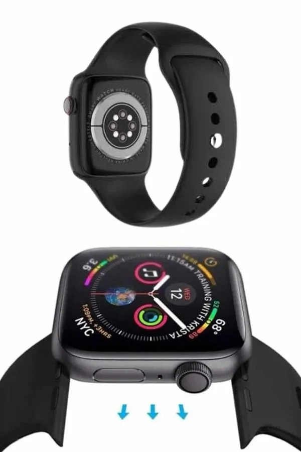 Akıllı Saat Uyku ve Sağlık Takibi Arama Cevaplama 44 MM Amoled Ekran