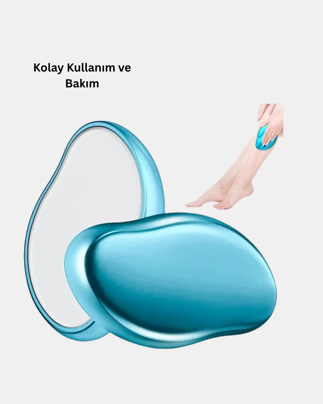 Kristal Tüy Alıcı Epilatör – Acısız, Pratik ve Cilt Dostu Tüy Temizliği