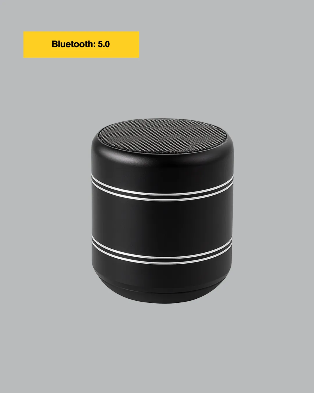 Kompakt Silindir Metal Bluetooth Hoparlör 400 mAh Uzun Pil TWS Destekli