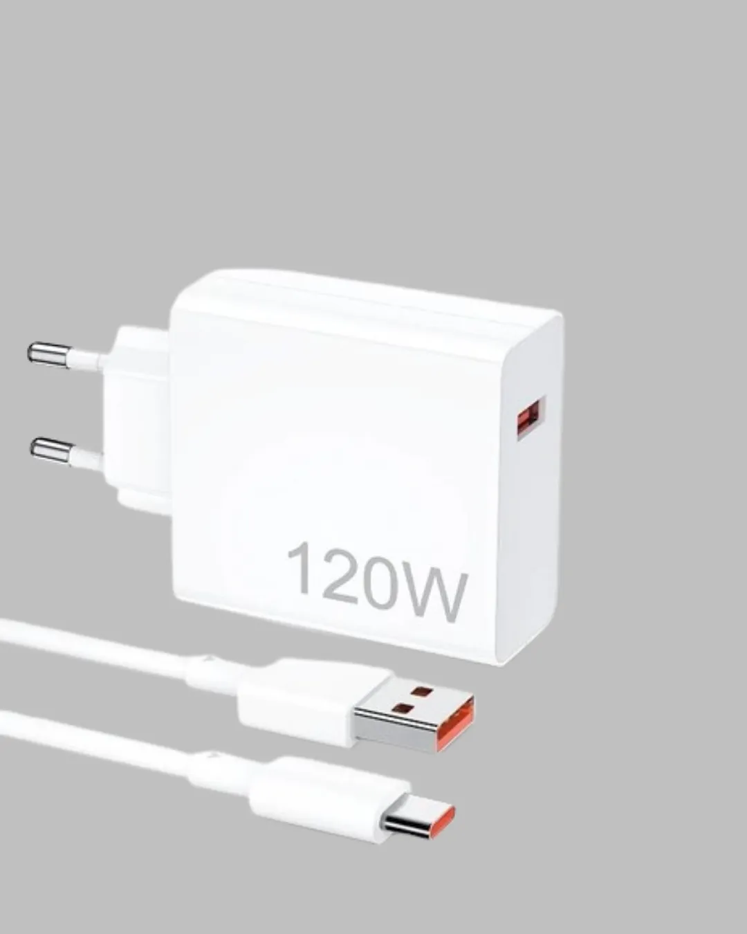 120 Watt Güçlü Hızlı Şarj Adaptörü Huawei P30 P40 Mate 20 Pro Uyumlu