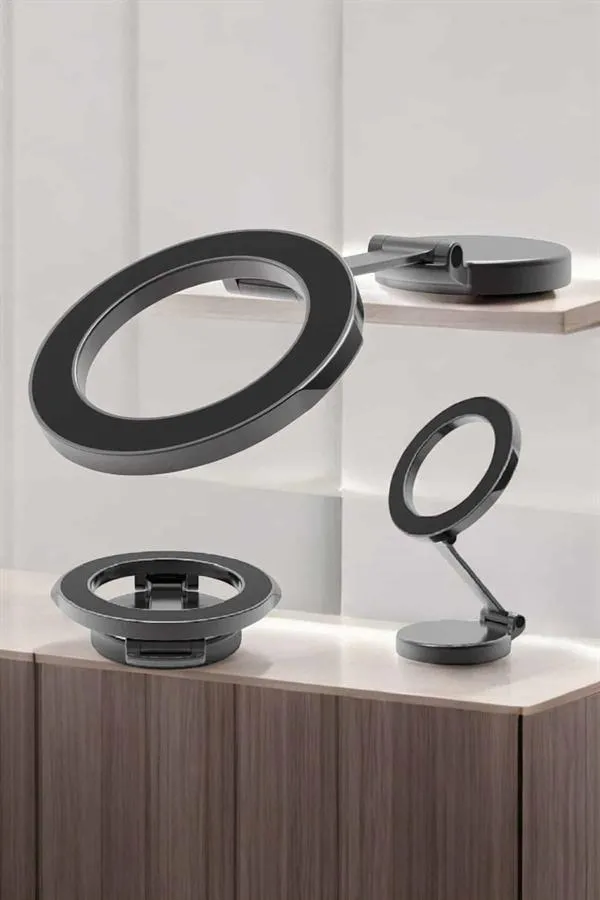 Yeni Nesil Araç İçi Mıknatıslı Telefon Tutacağı Tüm Telefonlara Uyumlu