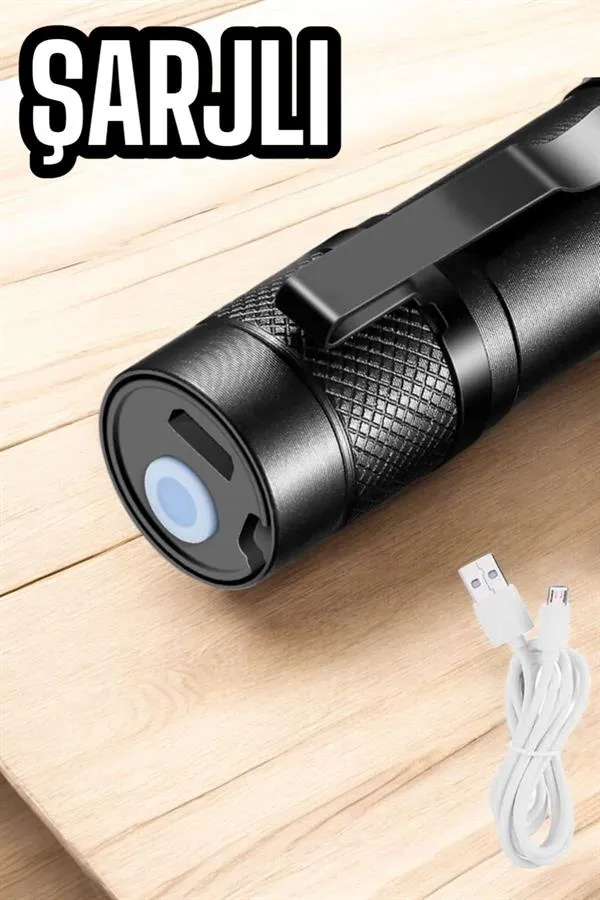 Işıldak El Feneri Kamp Lambası Mini Taşınabilir Acil Durum Lambası Fener Led Işık