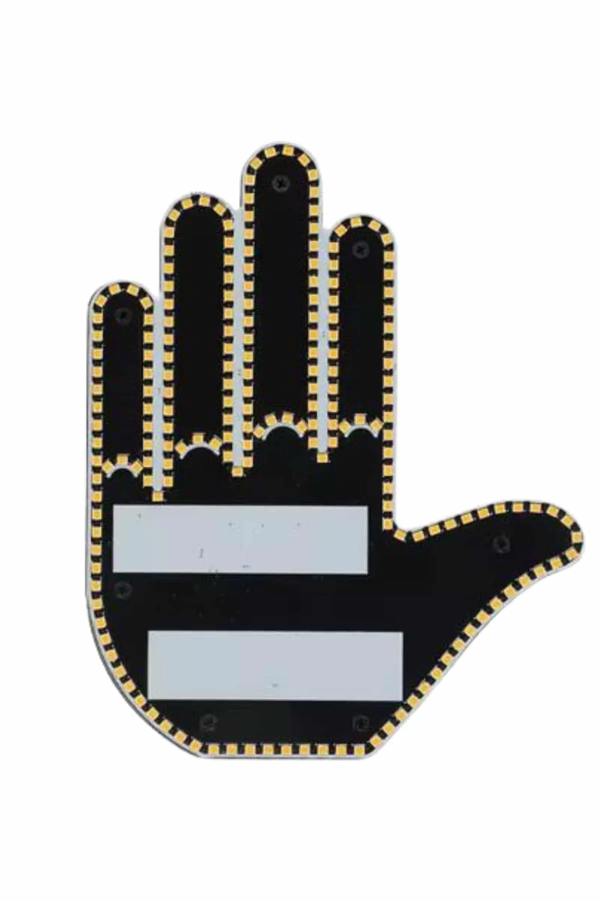 Uzaktan Kumandalı El Orta Parmak Led Araç Camına Özel