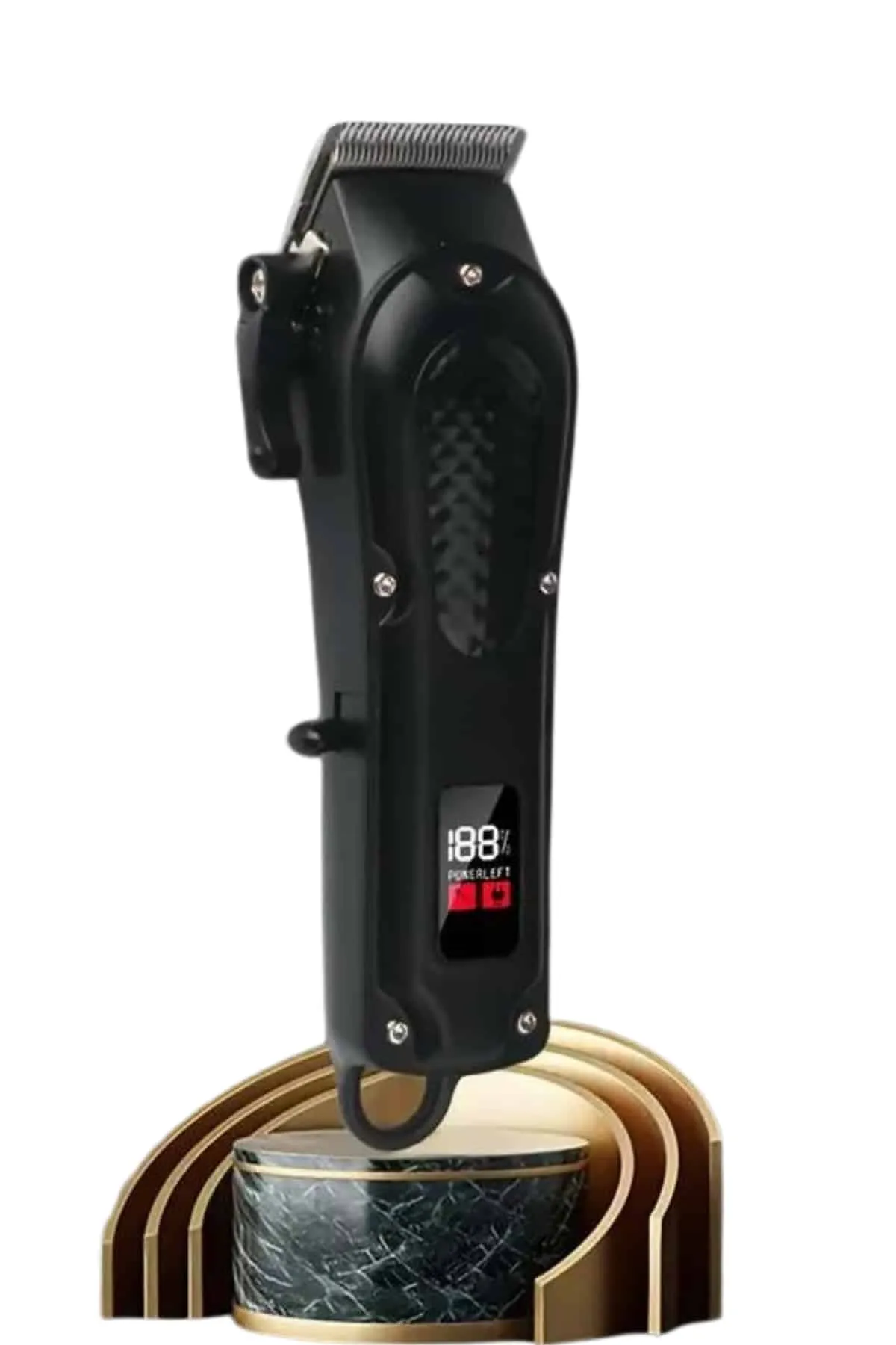 Dijital Profesyonel Kablosuz Saç Sakal Tıraş Makinası Sessiz Paslanmaz Çelik