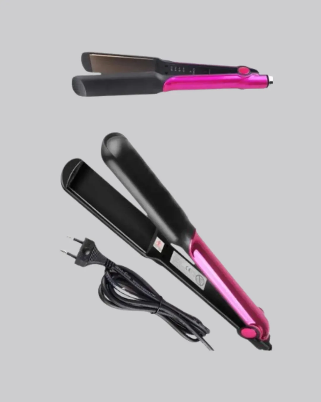 Seramik Plakalı Saç Düzleştirici – Plaka Kilitli ve Elektriklenme Önleyici