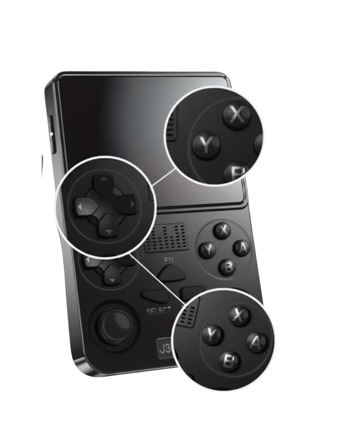 Retro El Oyun Konsolu 640×480 HD Ekran Emülatörlü