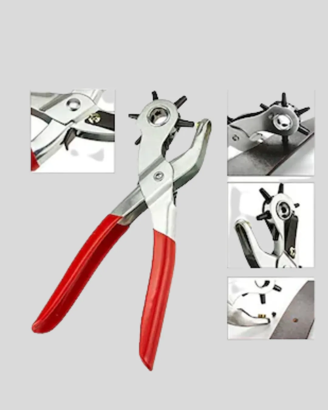 Çok Fonksiyonlu Delik Açma Pensesi 2mm–4.5mm Ayarlı Metal Gövdeli