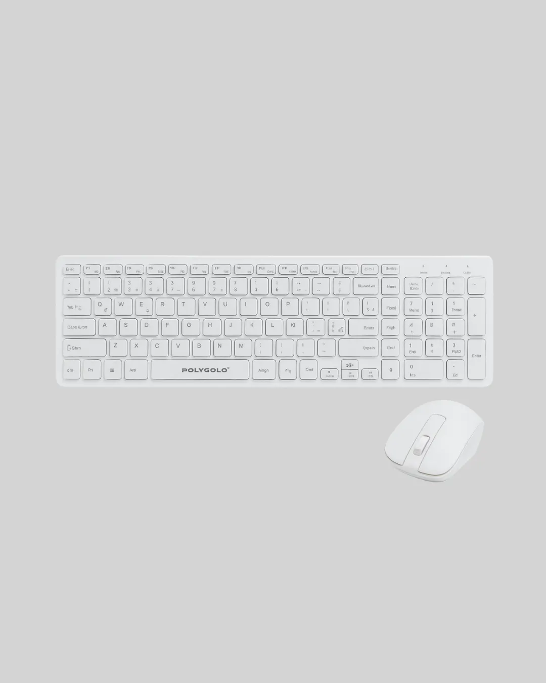 Ofis ve Ev Kullanımı İçin Kablosuz Klavye Fare Seti - Ergonomik ve Pratik