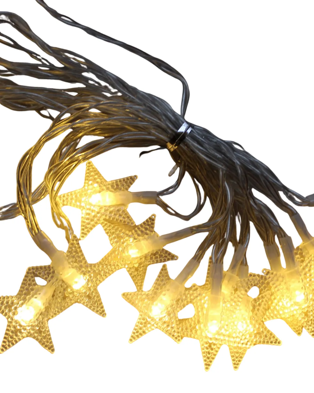 5 Metre 20 Yıldızlı LED Işık Zinciri Daylight Beyaz Salon ve Oda Dekoru