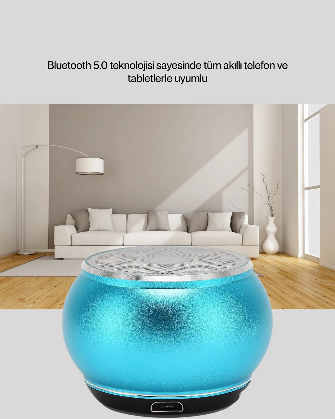Kablosuz Bluetooth Hoparlör | 2-3 Saat Kesintisiz Müzik Keyfi