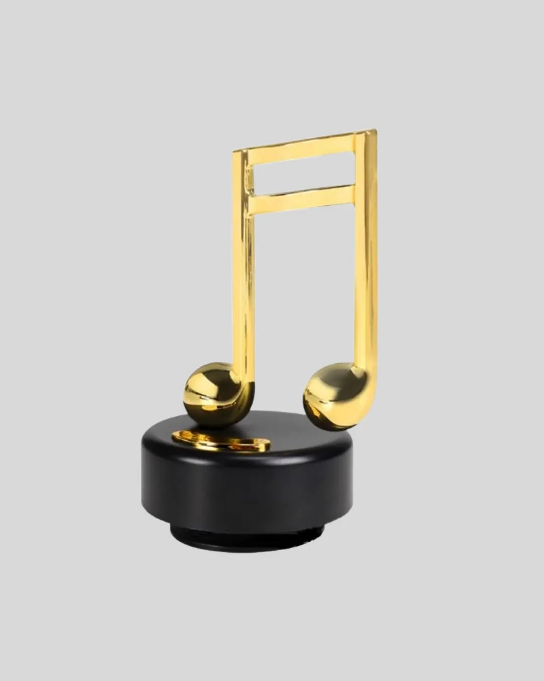 Altın Nota Temalı Müzik Kutusu  Müzikli Hediyelik