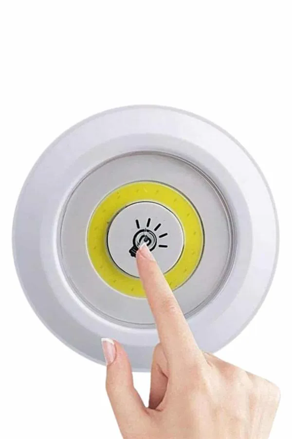 Kablosuz Pilli Işıldak  Masa Lambası Mutfak Tezgah Altı Banyo Dolabı Dolap İçi