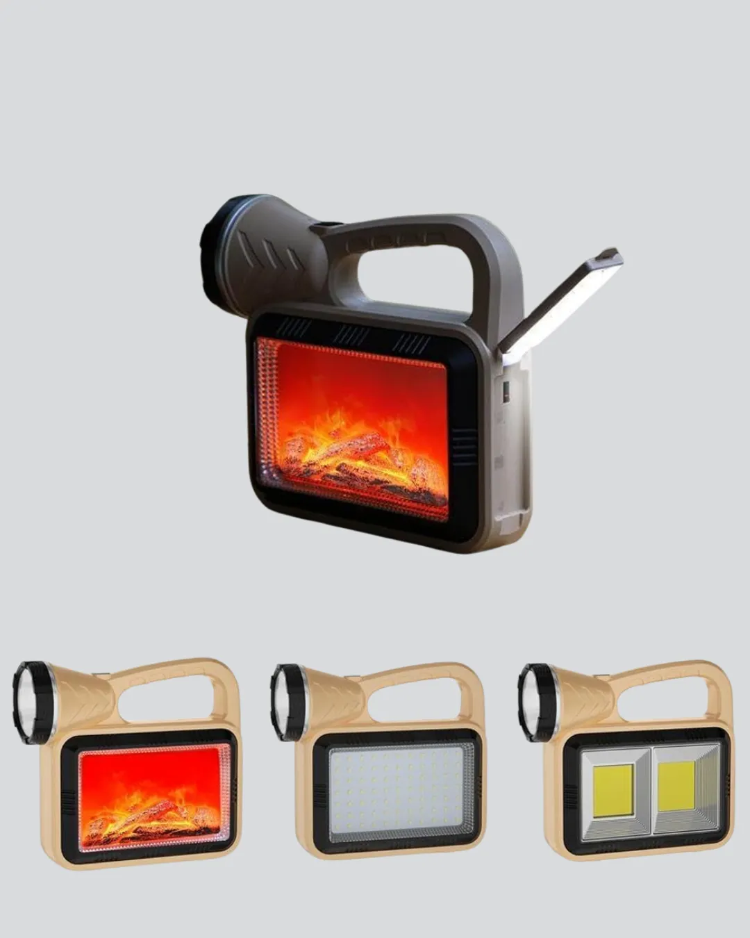 Solar COB Alev Efektli Lamba – Güneş Enerjili, Suya Dayanıklı, Taşınabilir