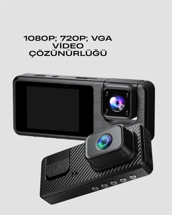 1080P 3 Kameralı Araç DVR -Q301