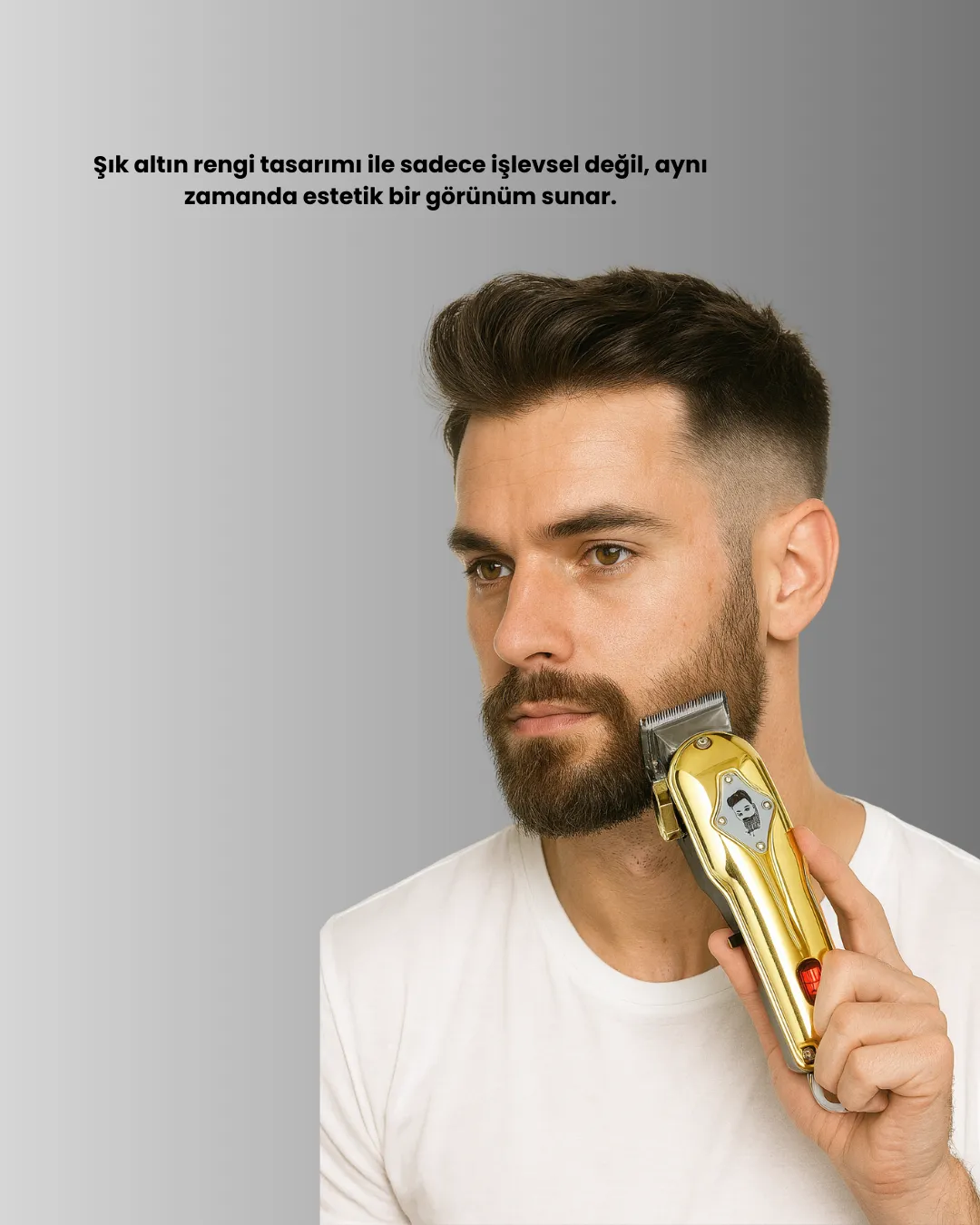 Ergonomik Tasarımlı, Hafif ve Taşınabilir Profesyonel Tıraş Makinesi