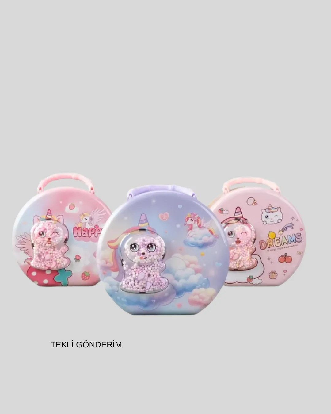 Eğitici Şifreli Çocuk Para Kasası Dayanıklı Metal