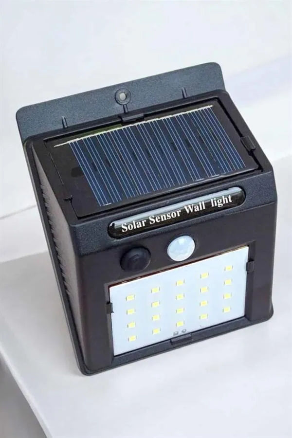 Solar Lamba Giriş, Bahçe Yol Avlu Hareket Sensörlü Led Parlak Gece Su Geçirmez