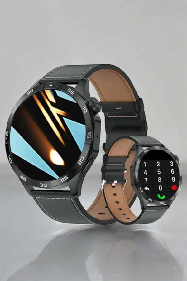 Akıllı Saat Bildirim Görme Amoled Ekran GPS Uyumlu Sesli Görüşme