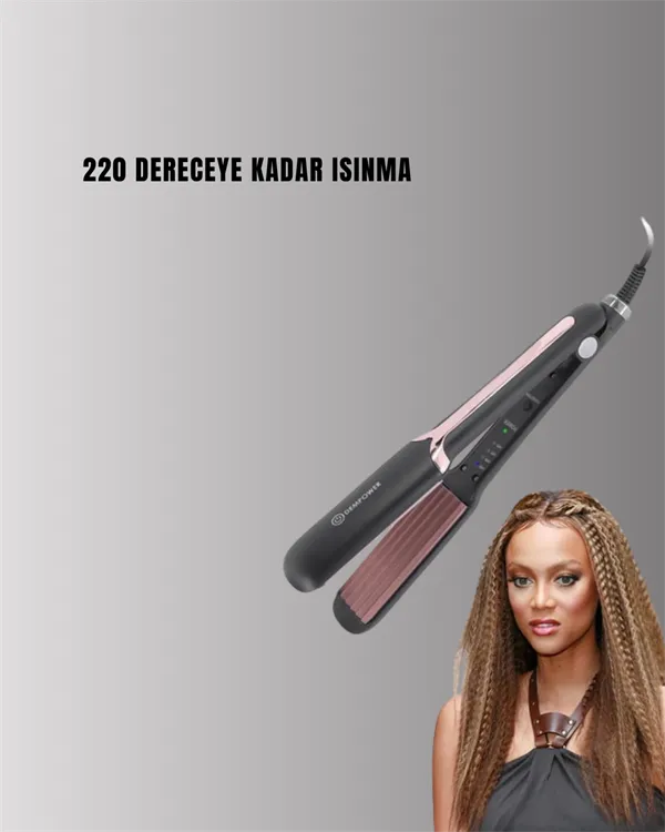 Evde Profesyonel Görünüm: DP-134 Tost Şekillendirici ile Kalıcı Stil